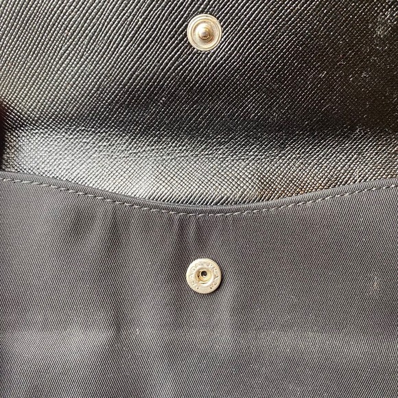 Prada Black Nylon Authentic Compact Wallet - Picture 6 of 14